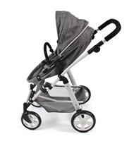 Combi-poppenwagen Nele - Grey Jeans - thumbnail