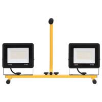 VidaXL Spotlight met handvat led 2x50 w warmwit - thumbnail
