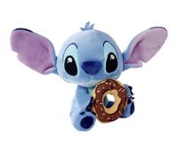Disney Stitch knuffel met donut pluche - 25 cm - thumbnail
