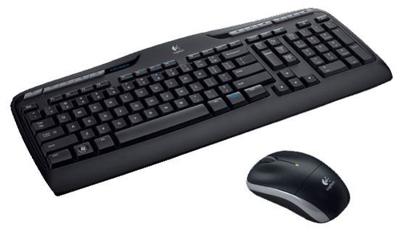 Logitech MK330 Set met toetsenbord en muis Radiografisch Multimediatoetsen QWERTY, US-Engels Zwart