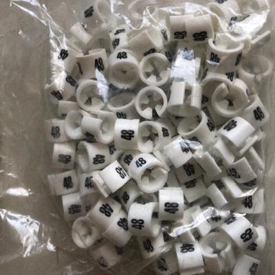 Minimarker wit/zwart 48 100st