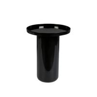 Zuiver Ronde Bijzettafel 'Shiny Bomb' 40cm, kleur Zwart - thumbnail