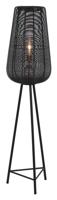 Light & Living Vloerlamp 'Adeta' mat zwart, 147cm hoog - thumbnail