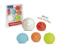 Clementoni sensorische ballen baby 3+ maanden 5 delig - thumbnail