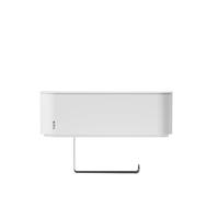 Tiger Toiletrolhouder 2-Store met Opbergbakje 25 cm Wit - thumbnail