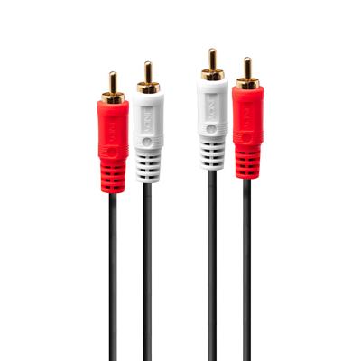 Lindy 35662 3m 2 x RCA 2 x RCA Zwart, Rood, Wit audio kabel Lindy 35662 3m 2 x RCA 2 x RCA Zwart, Rood, Wit audio kabel