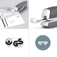 Nietmachine Leitz NeXXt WOW contactloos elektrisch 10 vel paars - thumbnail