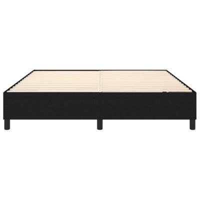 Boxspringframe stof zwart 180x200 cm Boxspringframe stof zwart 180x200 cm