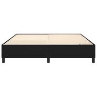 Boxspringframe stof zwart 180x200 cm - thumbnail