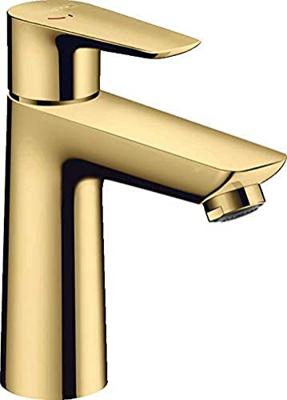 Wastafelmengkraan Talis E HansGrohe 110 Eengreeps CoolStart Zonder Afvoer Gepolijst Goud Wastafelmengkraan Talis E HansGrohe 110 Eengreeps CoolStart Zonder Afvoer Gepolijst Goud