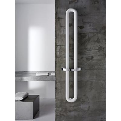 Designradiator Instamat Tubone-V 150x21x14 cm Incl. Aansluitset Wit Instamat