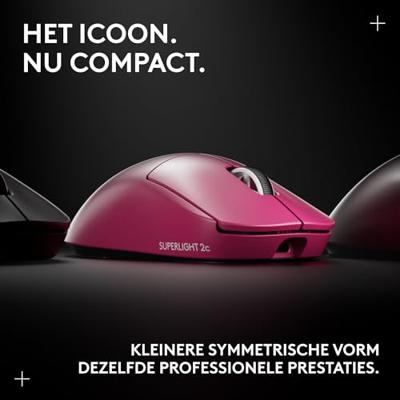Draadloze muis - Logitech G-PRO X Superlight 2c - Roze