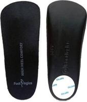 Footlogics High Heel Inlegzolen - M - Zwart - thumbnail