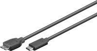 Goobay 67995 Sync & Charge Super Speed USB-C naar Micro-B 3.0 oplaadkabel, 0,6 m - thumbnail