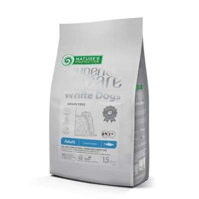 NATURE'S PROTECTION Superior Care White dog Small breeds Herring - droog hondenvoer - 1,5kg