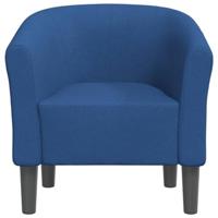 Kuipstoel stof blauw - thumbnail