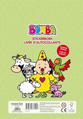 Studio 100 Bumba stickerboek - dieren