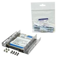 LogiLink AD0009 montagekit 2x 3,5 HDD of SSD in 5,25 bay - thumbnail