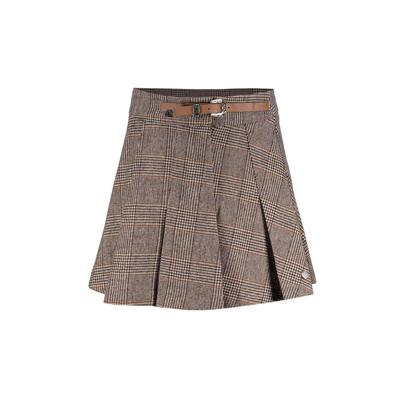 Frankie & Liberty winter rok meisjes - bruin - Western