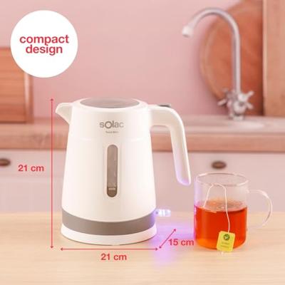 Waterkoker Solac KT5852 Roestvrij staal Plastic 2200 W 1 L