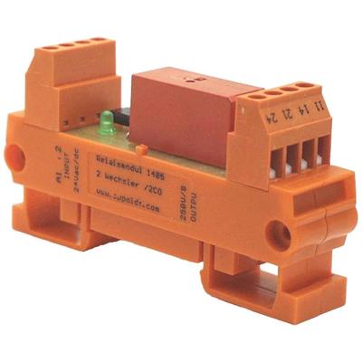 Appoldt RM-2W 24 V Koppelrelais Nominale spanning: 24 V/DC Schakelstroom (max.): 8 A 2x wisselcontact 1 stuk(s)