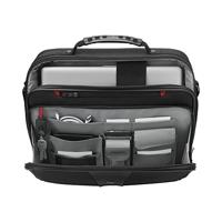 Wenger Legacy Double Gusset Laptoptas Geschikt voor max. (laptop): 40,6 cm (16) Zwart, Grijs - thumbnail