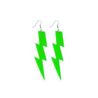 Boland Oorbellen flash neon groen - thumbnail