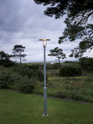 KonstSmide Landelijke buitenlantaarnMode 220cm zinkgrijs - 663-320