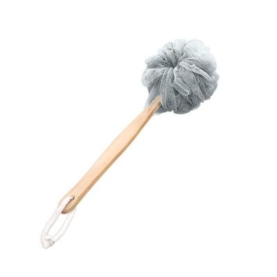2 stks lange handvat opknoping zachte mesh lichaam douche borstel (grijs) 2 stks lange handvat opknoping zachte mesh lichaam douche borstel (grijs)