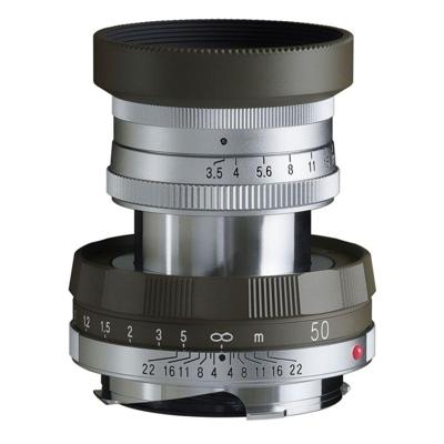 Voigtländer Lanthar 50mm F/3.5 Typ I Leica M-mount, olijfgroen Voigtländer Lanthar 50mm F/3.5 Typ I Leica M-mount, olijfgroen