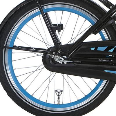 Alpina achterwiel 22 remnaaf j19sg sea green zink spk