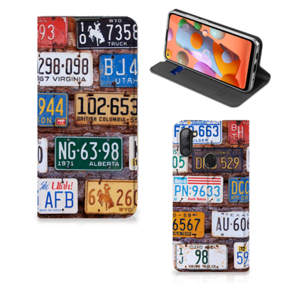 Samsung Galaxy M11 | A11 Stand Case Kentekenplaten