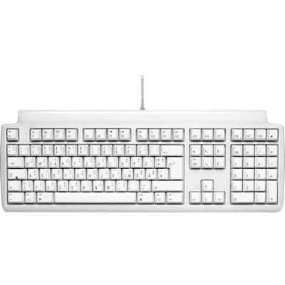 Matias FK302-DE Tactile Pro Toetsenbord USB QWERTZ, Duits, Mac Wit USB-hub, Afneembare kabel