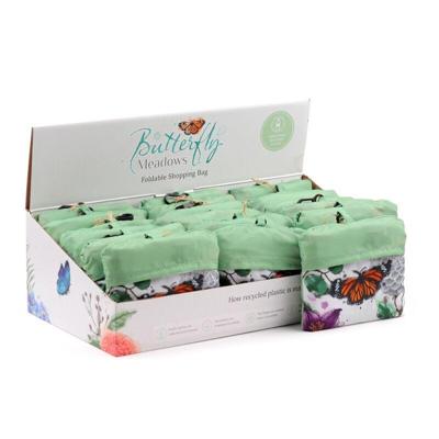 RPET Opvouwbare Tas- Bij Butterfly Meadows