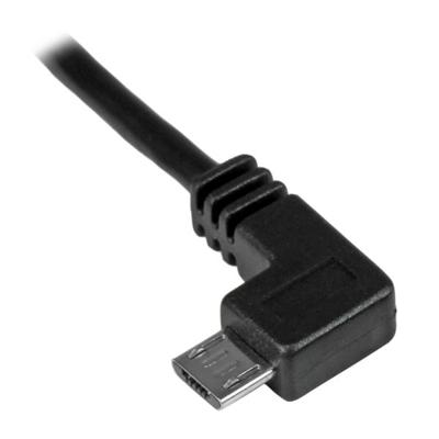USB-kabel Startech USBAUB50CMLA Zwart 0,5 m