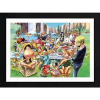 One Piece Framed Print - Hot-Dog Party (30x40cm) - thumbnail