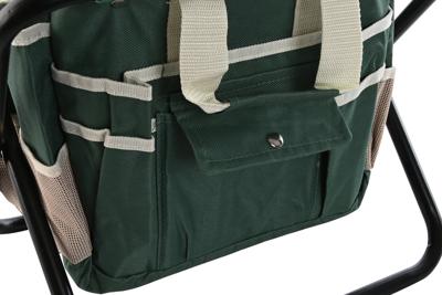 Tuingereedschapsset Home ESPRIT 7 Onderdelen Zwart Groen Zilverkleurig 40 x 28 x 35 cm - thumbnail