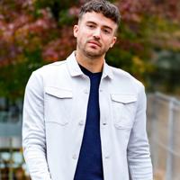 Heren Overshirt Andel - Lichtgrijs - thumbnail
