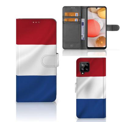 Samsung Galaxy A42 5G | Bookstyle Case | Nederlandse Vlag