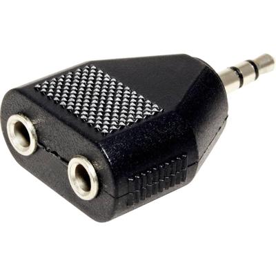 VALUE 3,5mm Adapter (1x M/ 2x F)