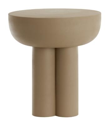 Light & Living Bijzettafel 'Mikola' 46cm, kleur Mat Lichtgrijs