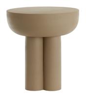 Light & Living Bijzettafel 'Mikola' 46cm, kleur Mat Lichtgrijs - thumbnail