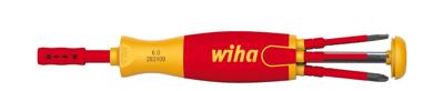 Wiha magazijnschroevendraaier | 6-delig | sleuf/ph/(+/-sl/pzd) | vde-geïsoleerd | 1 stuk - 38611 38611