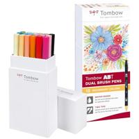 Tombow • brush pen abt dual brush pen 18x secondary colors - thumbnail