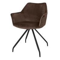 Riverdale Ava eetkamerstoel taupe - thumbnail