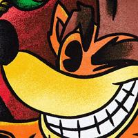 Crash Bandicoot T-Shirt - Biker - thumbnail