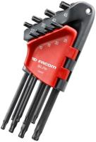 Facom set van 8 lange torx inbussleutels met kogelkop - 89S.JP8A - thumbnail