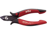 Wiha Z46013803 Schuine kopkniptang Electronic brede, spitse kop zonder facet 130 mm, 5 1/8" - 26833 - thumbnail