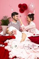 Papieren Waaiers Set Rood 3-delig - thumbnail