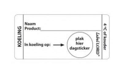 Daymark Etiket koeling (250 stuks)